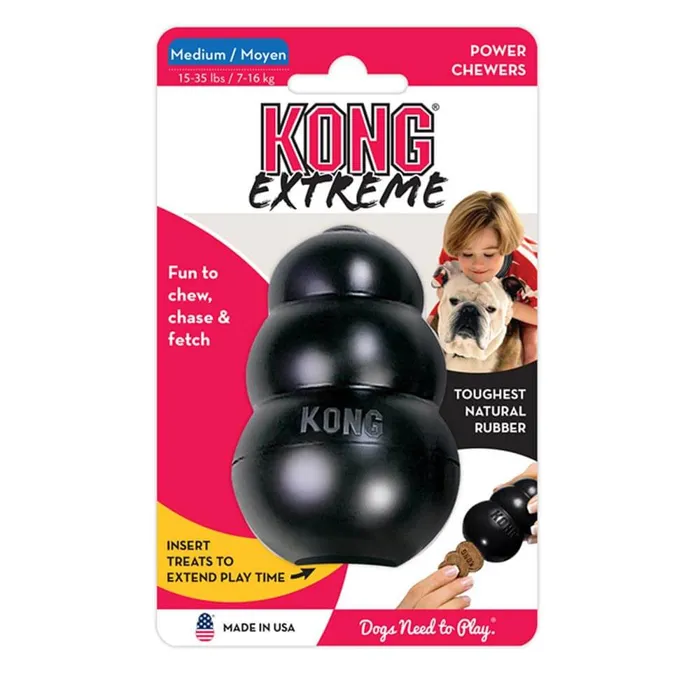 Kong Classic Extreme Dog Toy Medium 3.5-oz