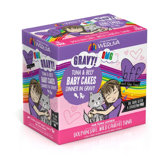 BFF Tuna & Beef 3oz Pouch
