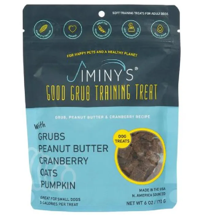 Jiminy's Good Grub Training Treat Pb & Cran 6-oz