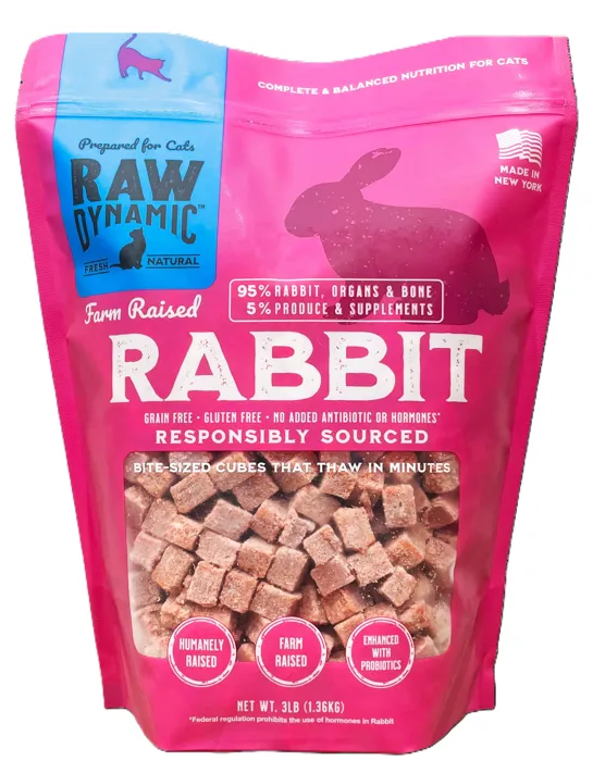 Raw Dynamic Cat Frozen Rabbit 3#