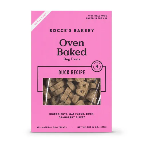 Bocce's Bakery Dog Gf Duck Biscuits 14 Oz
