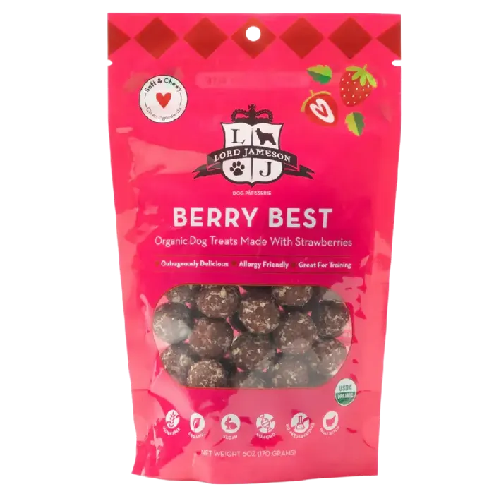 Lord Jameson Dog Treat Berry Best 6oz