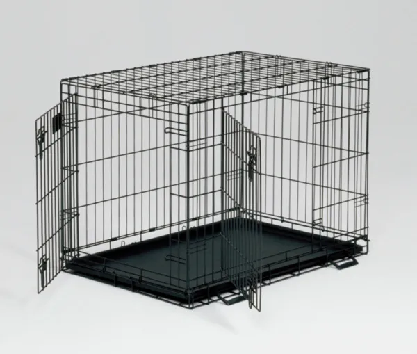 Midwest Life Stages Double Door Crate 36"x24"x27"