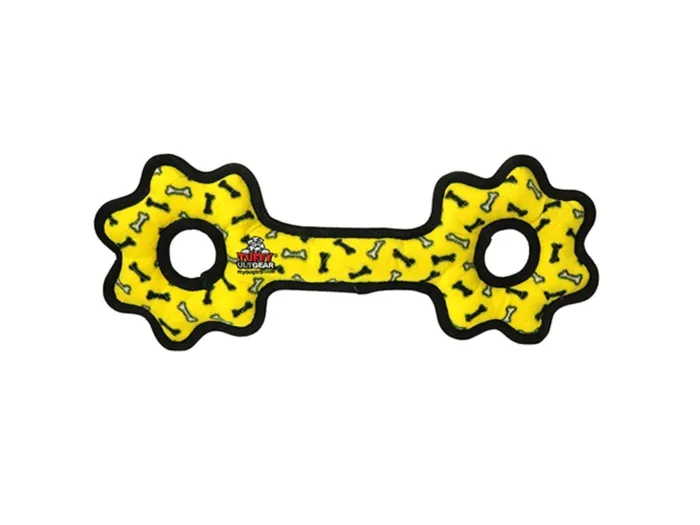Tuffy Ultimate Tug-O-Gear Yellow Bone