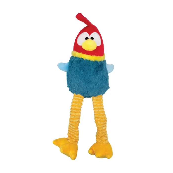 Huxley Kent Dog Toy Lankies Red Rooster Large