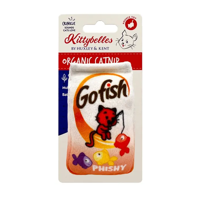 Huxley and Kent Cat Go Fish Phishy
