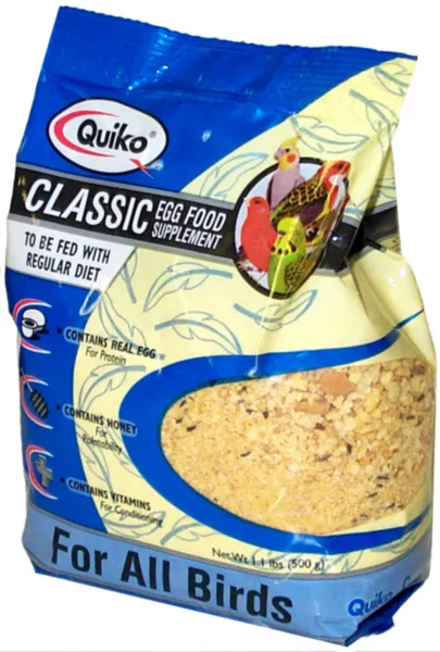 Sun Seed Quiko Classic Egg Food 500 Grams