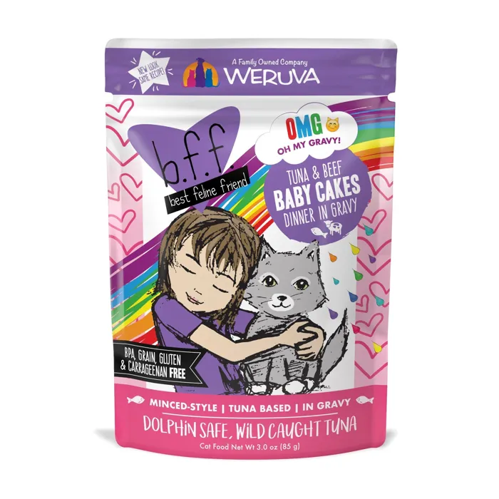 BFF Tuna & Beef 3oz Pouch