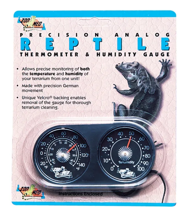 Analog Thermometer & Humidity Gauge