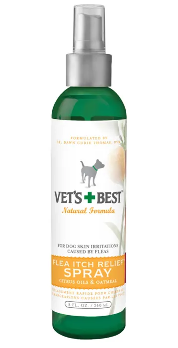 Vets Best Flea Ichi Relief Spray 8 Oz
