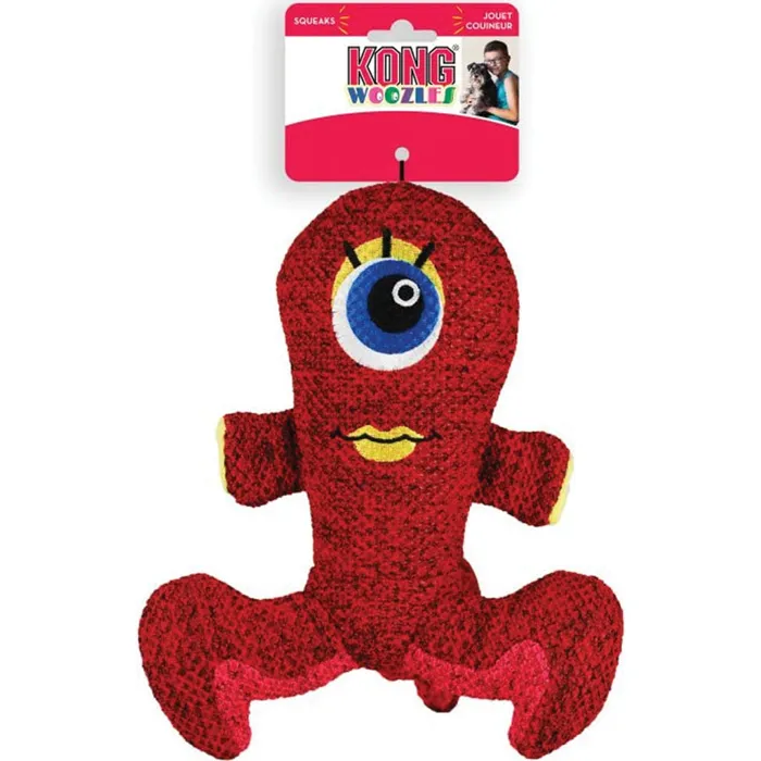 Kong Woozles Red Md