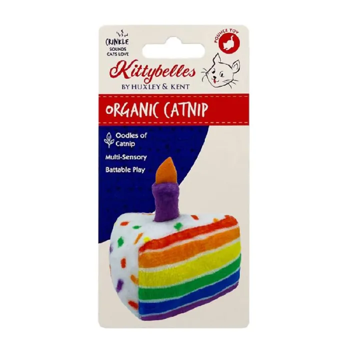 Lulubelle's Catnip Toy Funfetti Cake