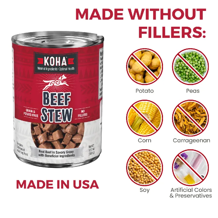 Koha Dog Beef Stew 12.7oz