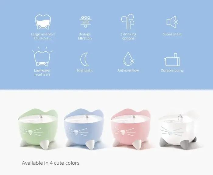 Catit Pixi Fountain Blue