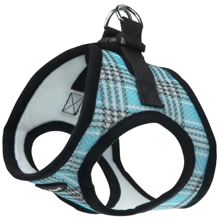 Bark Appeal EZ Wrap Blue Plaid XXL