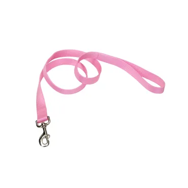 Coastal Single Ply Dog Leash Pink Med - 3/4" X 6'