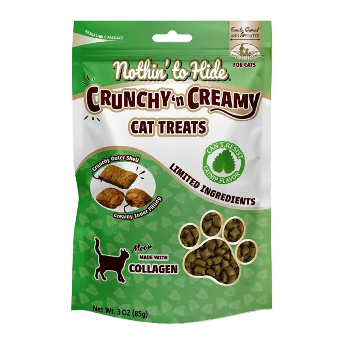 Nth Collagen Cat Treat Catnip 3oz Bag 504 Ethical 48/cs