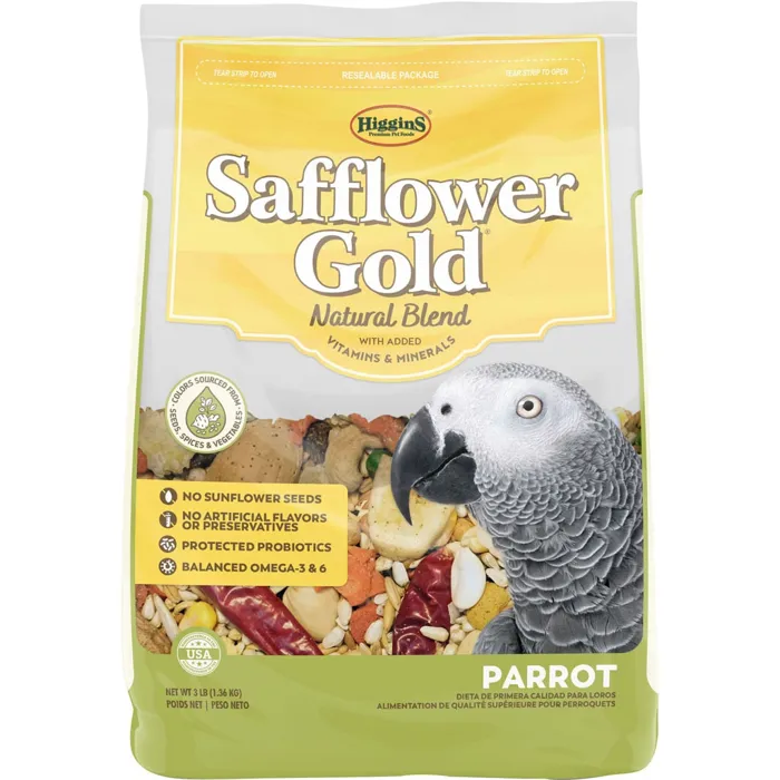 Safflower Gold Parrot - 3lb Bag