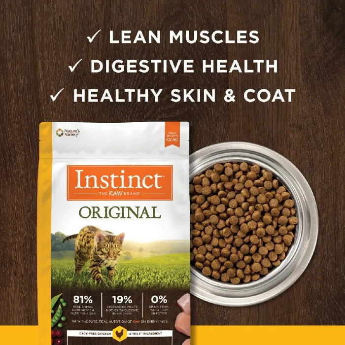 Instinct Original Gf W/ Real Chkn Nat Cat 5-lb