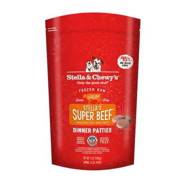 Stella & Chewy's Frozen Beef 3#