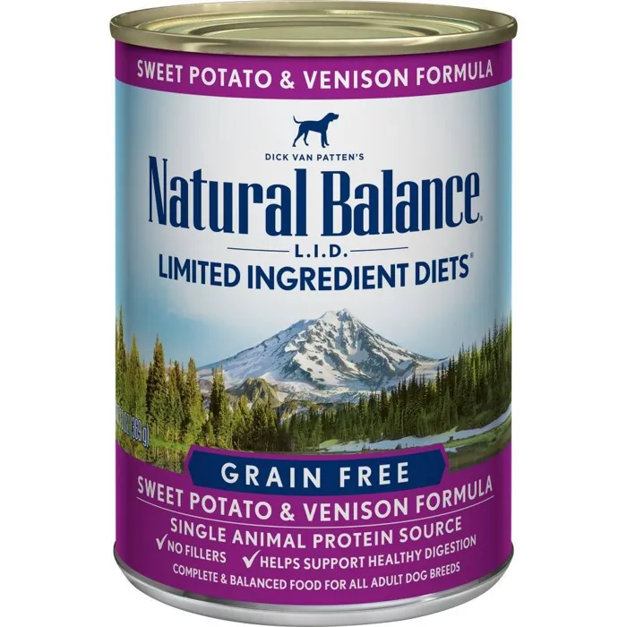 Natural Balance Dog Venison/Potato 13 oz