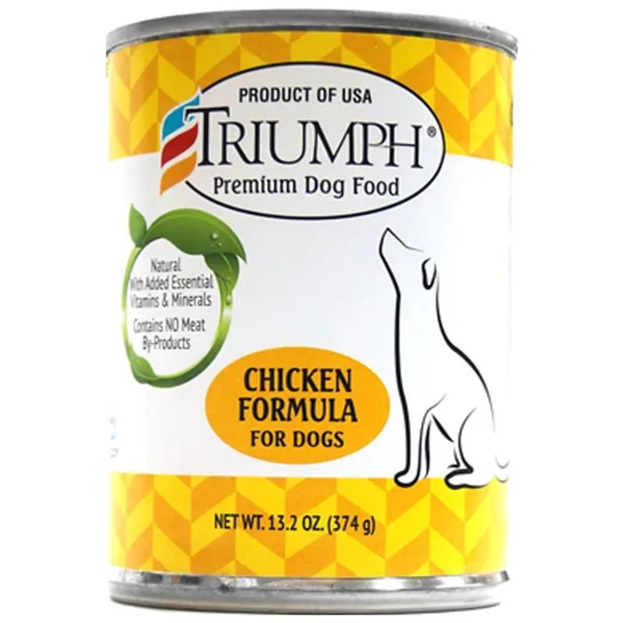 Triumph Dog Chicken 12/14 Oz Cans