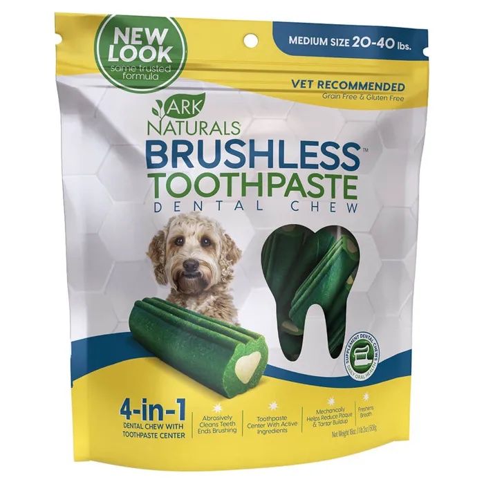 Breath-less Brushless-toothpaste Md Dog Trt 18-oz