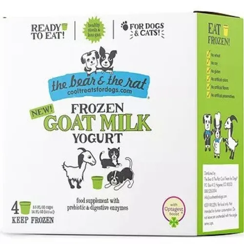 The Bear & The Rat Goat Milk Frozen Yogurt Treat