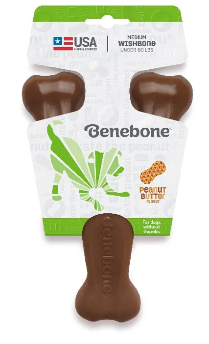 Benebone Wishbone Peanut Butter Md