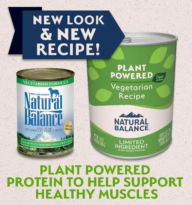 Natural Balance Can Dog Vegetarian 13 oz