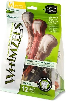 Whimzees Bag Brushzee Md 12.7oz