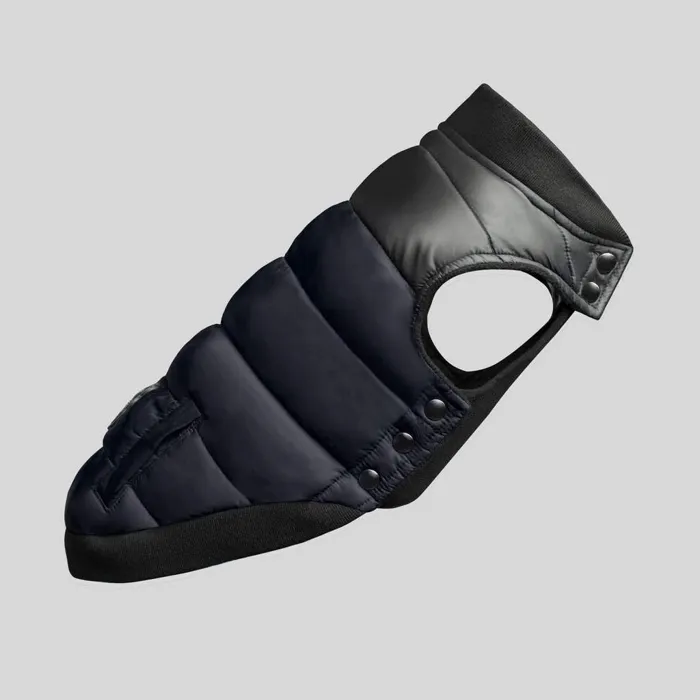 Summit Stretch Puffer Vest In Navy 20"
