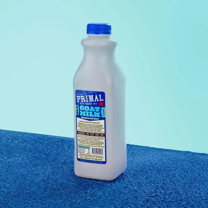 Primal Raw Goat Milk w/ Blueberry 32oz