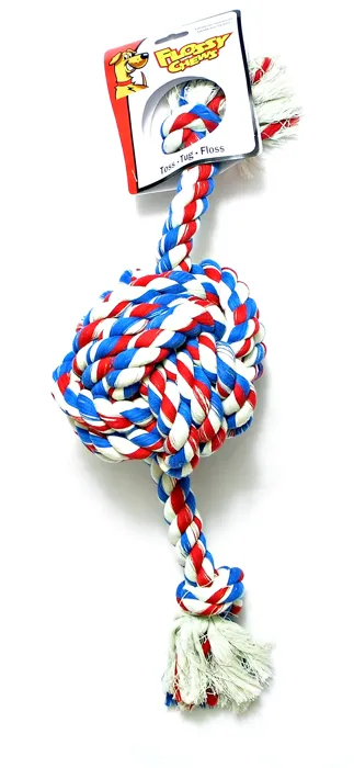 Flossy Chew Monkey Fist Ball Multi Xlarge