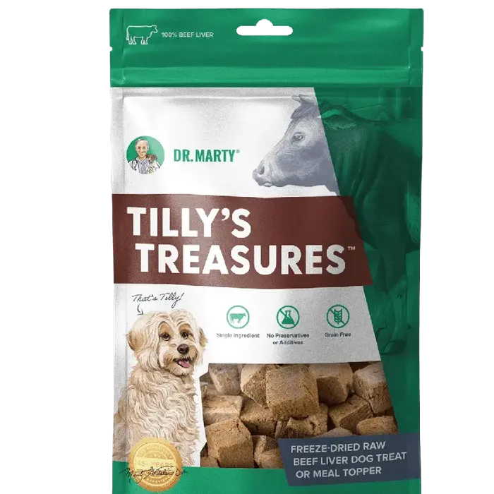 Dr Marty Tilly's Treasures Beef Liver 8oz
