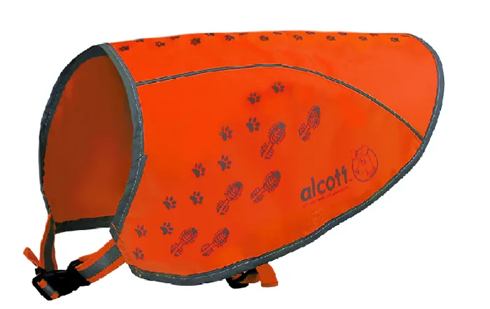 Alcott Essentials Visibility Dog Vest Orange Sm