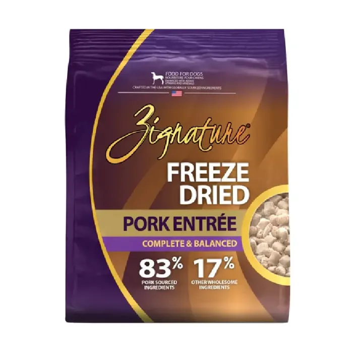 Zignature FD Pork Entree 4oz
