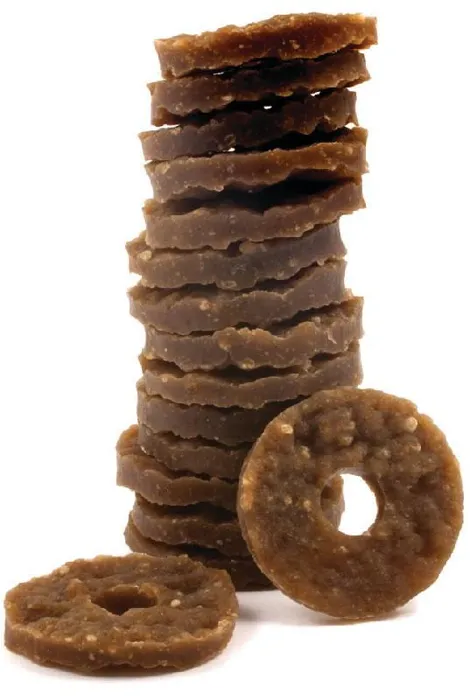 Busy Buddy Size a P-Butter Rawhide Ring