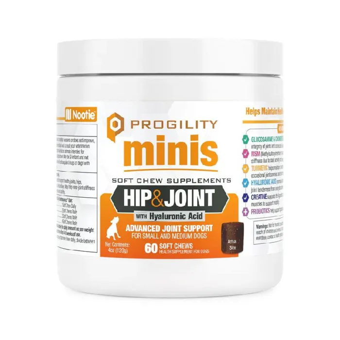Nootie Progility Mini Hip & Joint 60 Count