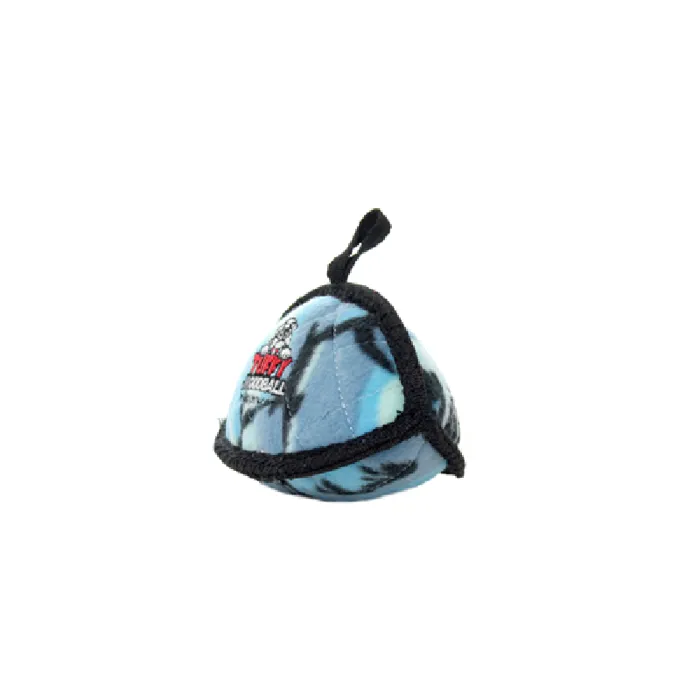 Tuffy's Odd Ball Junior Chew Toy Camo Blue Print