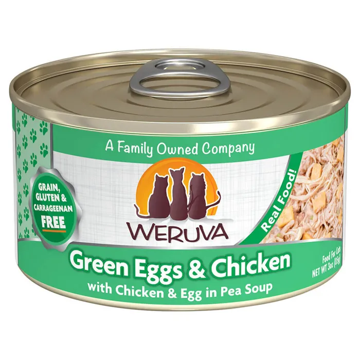 Green Eggs & Chicken Formula Canned Cat Food 3-oz