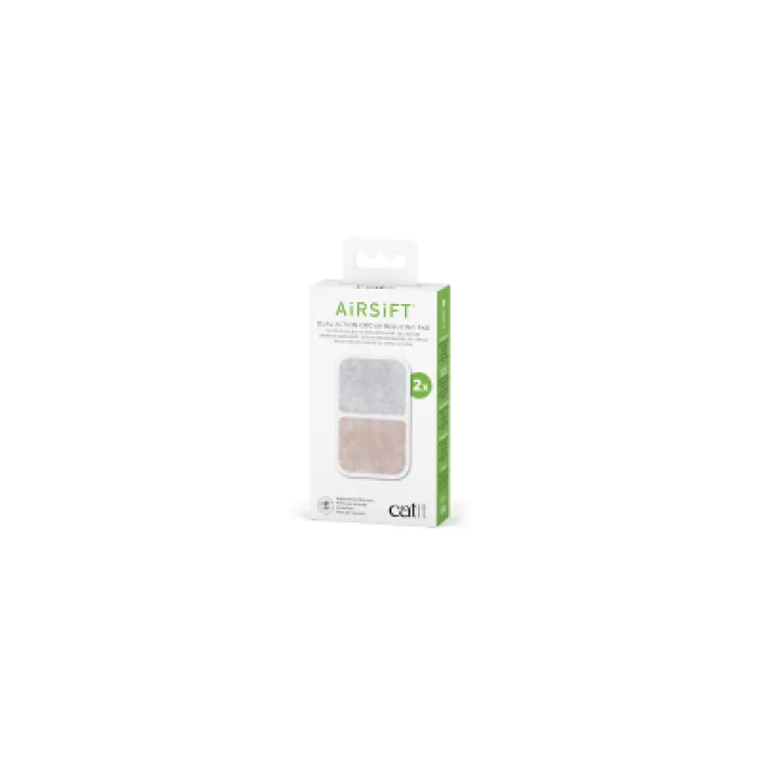 Catit Airsift Dual Odor Reducing Pad 2pk