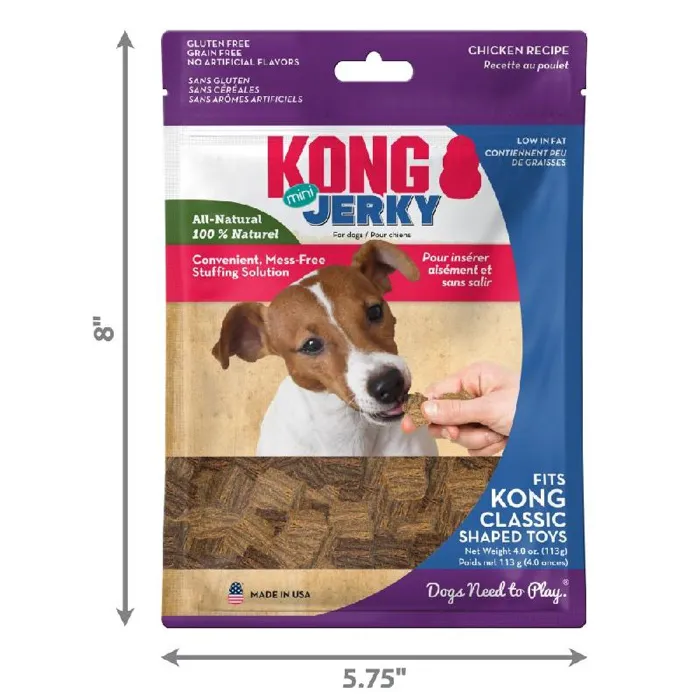 Kong Ckn Jrk Mini Dog Trt 4z