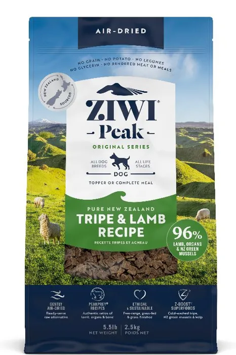 Ziwi Peak Dog Originals Ad GF Tripe & Lamb 5.5#