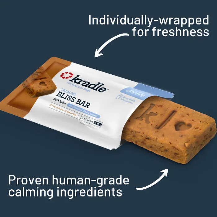 2 Ct. Bliss Bar Soft Chew For S,m,l Dog - Pb