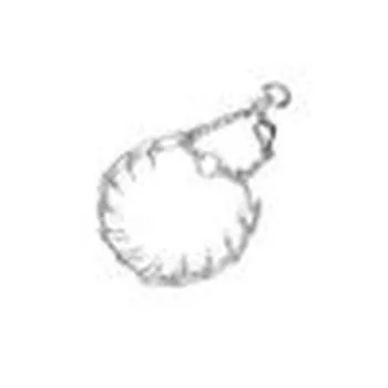 Prong Collar Quick Release Chrome 3.3 Mm X 20