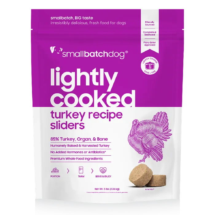 Small Batch Frozen Dog Lightly Cooked Lamb 2#