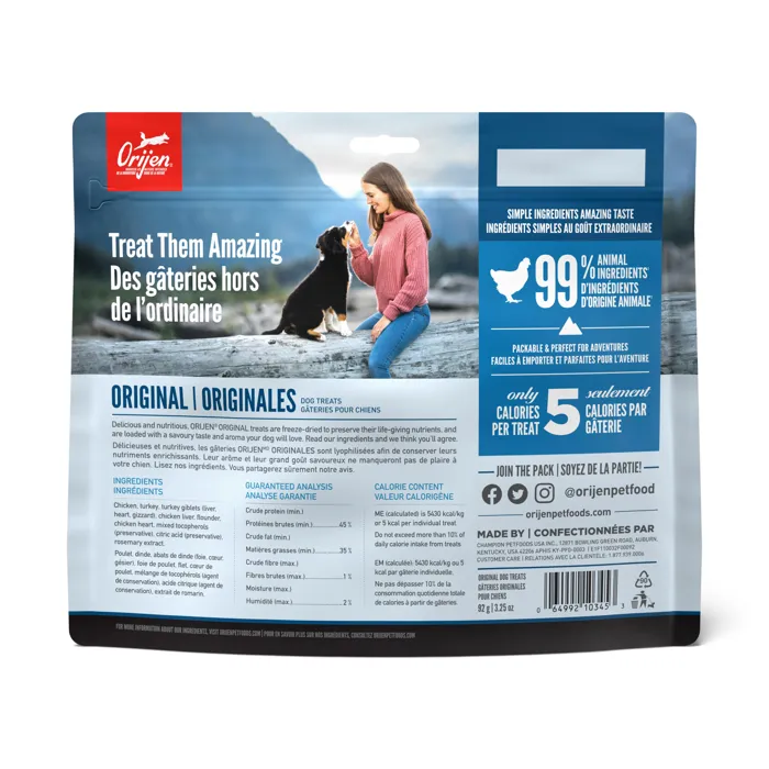 Orijen Dog FD Original Treats 3.25oz