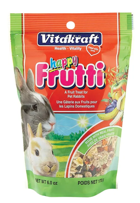 Vitakraft Rabbit Happy Frutti 7 Oz