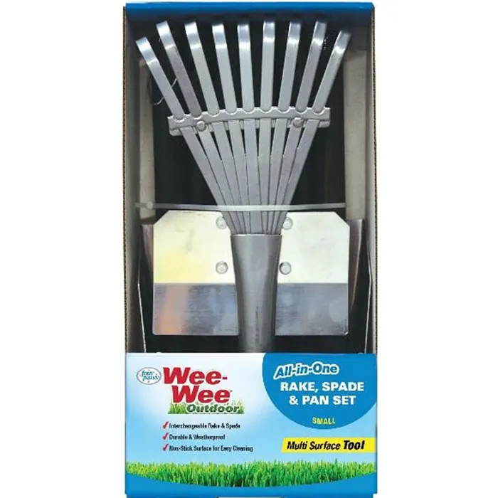Wee-wee Rake, Spade & Pan Small